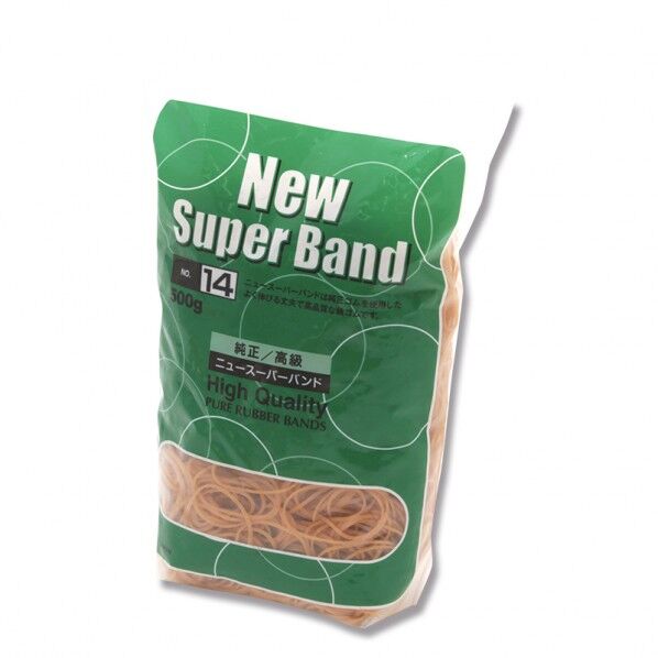 SWAN 輪ゴム ニュースーパーバンド NO.14 袋入(500g) 003402011 1点