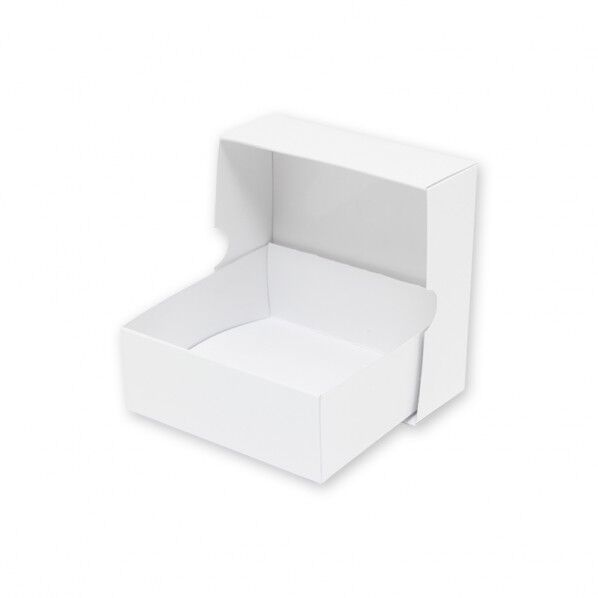 HEIKO 箱 デラックス白無地箱(エスプリ)BE-2 ベルト 10枚 110×112×44mm 006816900 10枚