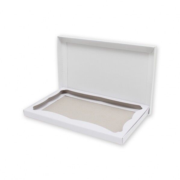 デラックス白無地箱 S-2 ハンカチ2枚用 10枚 006823100 10枚