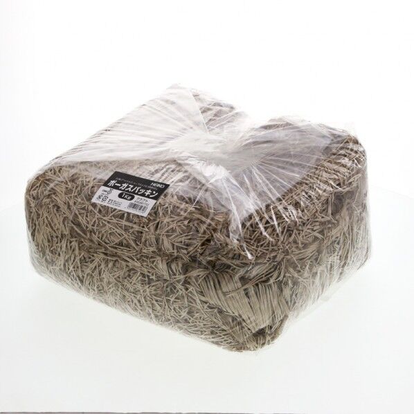 HEIKO 緩衝材 ボーガスパッキン 1kg入 クラフト 003801702 1袋