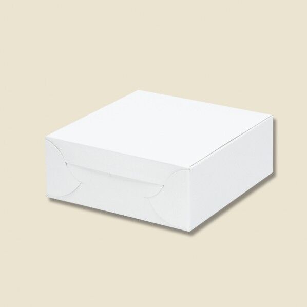 HEIKO 箱 白地カートン 4 10枚 ホワイト 120×122×45mm 004246804 10枚