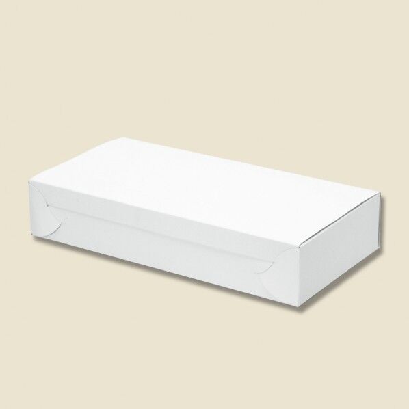 HEIKO 箱 白地カートン 8 10枚 ホワイト 120×244×45mm 004246808 10枚