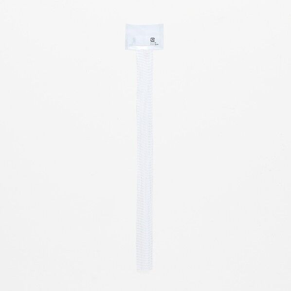 野菜ネット にんにくネット 無地ラベル 50本 白 35cm 004711717 50本