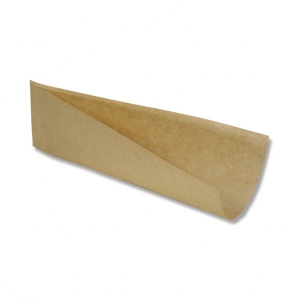 ホットドッグスリーブ S 100枚 未晒無地 230×75mm 004738224 100枚