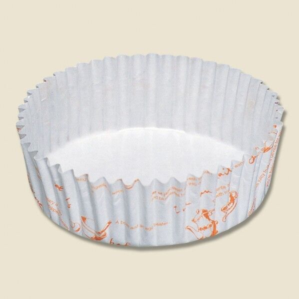 製菓資材 ペットカップ 丸80 ティータイム 300枚 純白 80×30mm 004738260 300枚