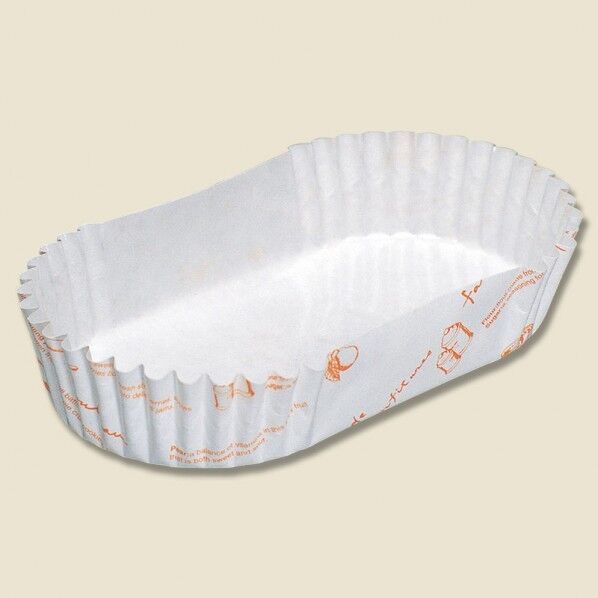 シモジマ 製菓資材 ペットカップ 小判 ティータイム 300枚 (120×65)×高25mm 純白 004738264 300枚