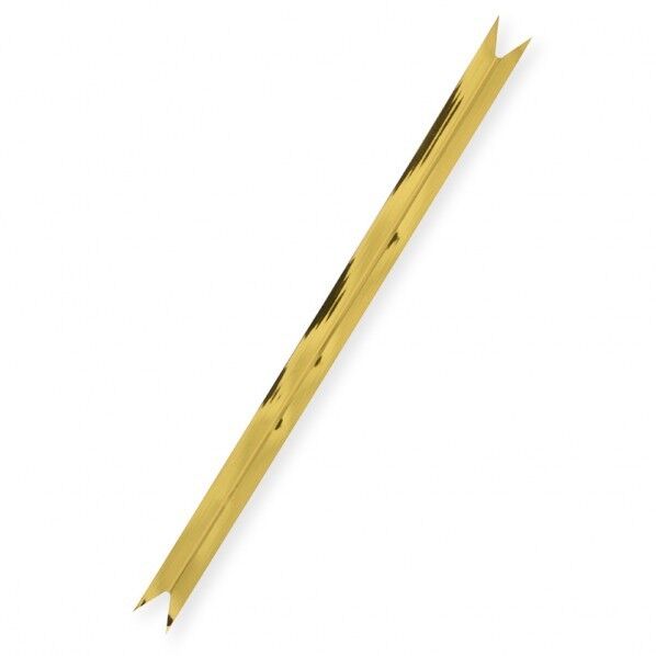 Vカットカラータイ 12×200 ゴールド