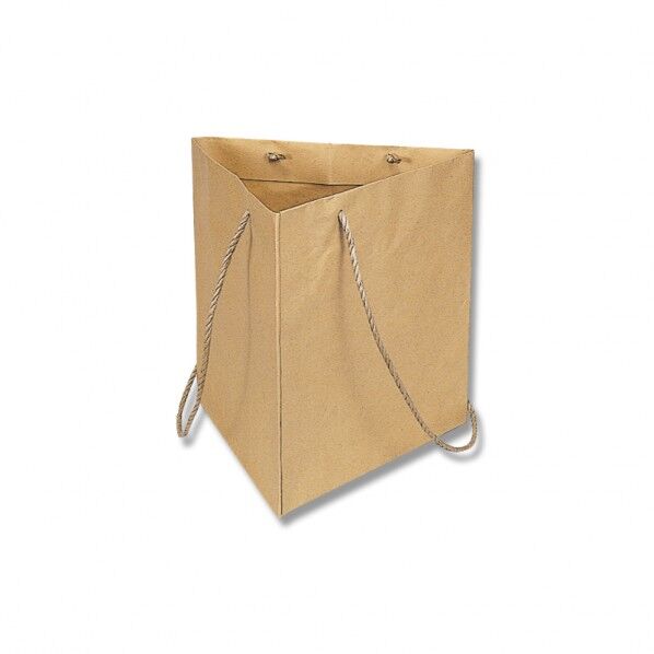 HEIKO 紙袋 トライバッグ 未晒 NO.2 10枚 未晒無地 006443101 10枚