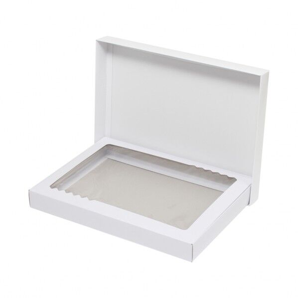 HEIKO デラックス白無地箱(エスプリ)H-21 組立 シーツ大 10枚 262×363×40mm 006811510 10枚