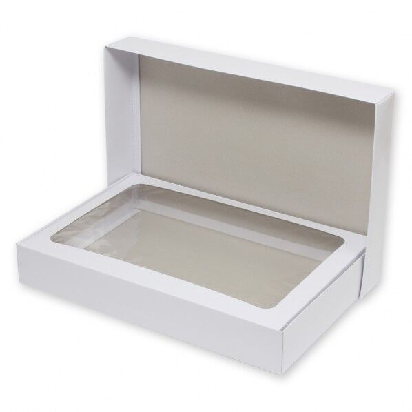 HEIKO デラックス白無地箱(エスプリ)H-34N S-9小 10枚 310×460×70mm 006817401 10枚