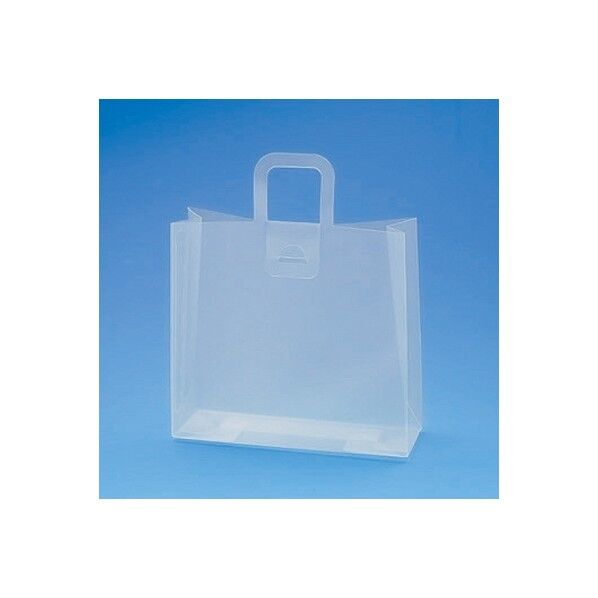 HEIKO 箱 ニュークリスタルボックス(組立式)BAGシリーズ BAG M 10枚P 透明 0.3×130×マチ40×120mm 006834851 10枚