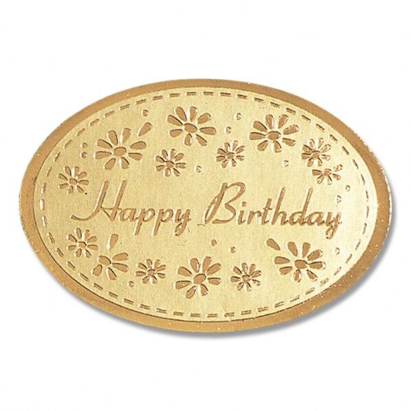 HEIKO ギフトシール(バースデーシール)スプレッド 32片 34×50mm 007062881 32枚