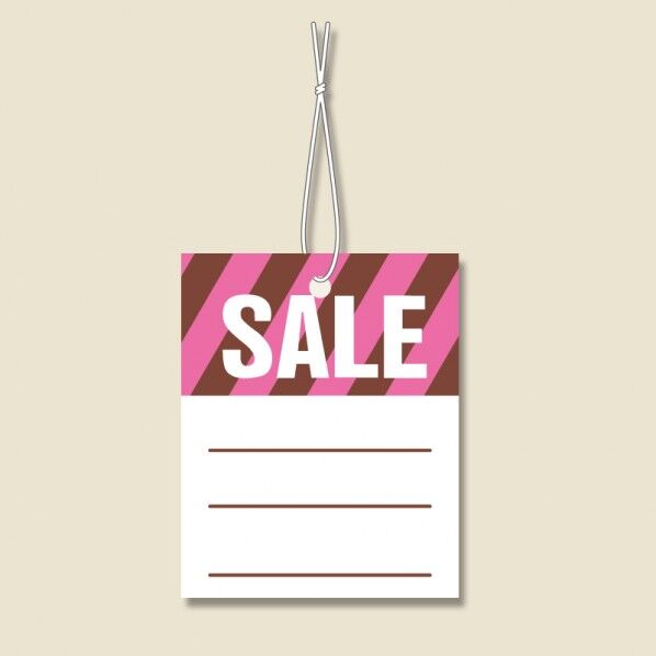 HEIKO 提札 No.504 SALE 綿糸付き 500枚 007150400 500枚