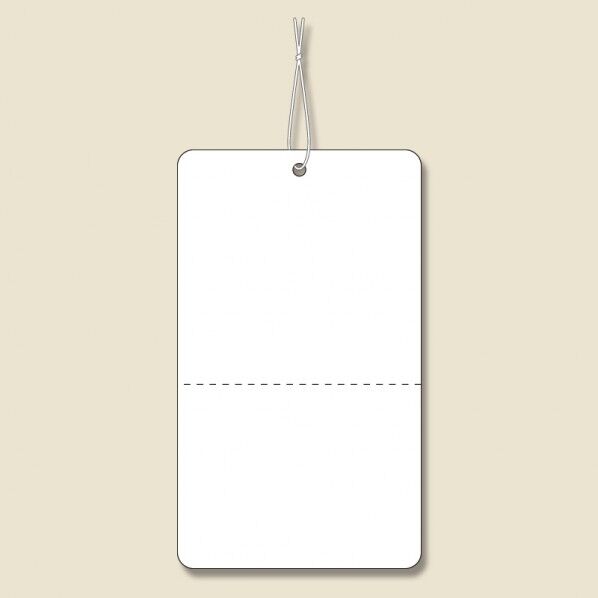 提札 No.576 綿糸付 ミシン目入り