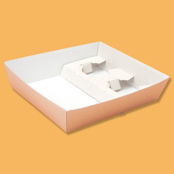 HEIKO 食品容器 エコパームボックス ランチトレー ホルダー付 20枚 ナチュラル 004247801 20個