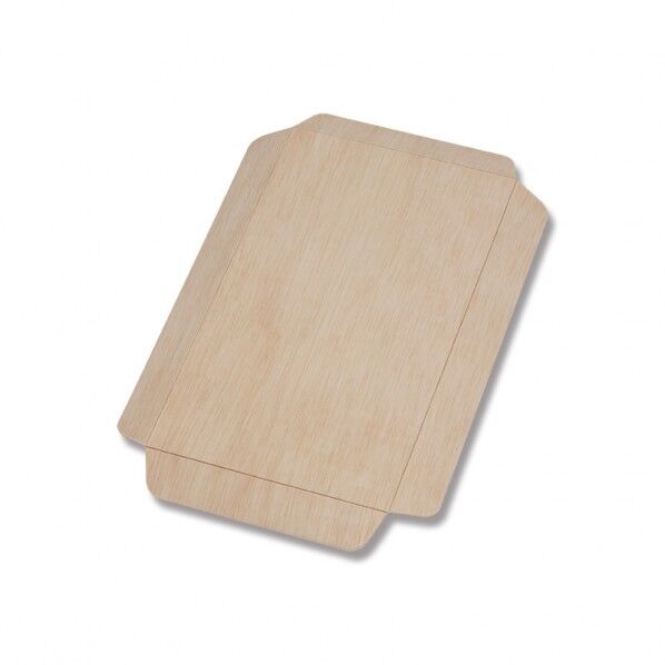 HEIKO 食品容器 ふぁるかたぼっくす 7寸 フタ 50枚 ナチュラル 109×188×20mm 004250025 50個