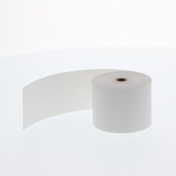 感熱レジロール 58×63m×12 中保存 5巻 白 007332813 5巻