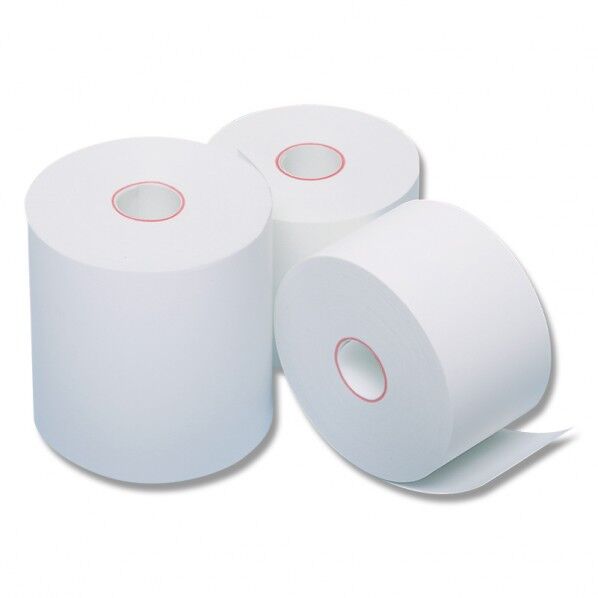 サーマルレジロール コアレス 感熱 58×76×20 中保存 5巻 白 007332954 5巻