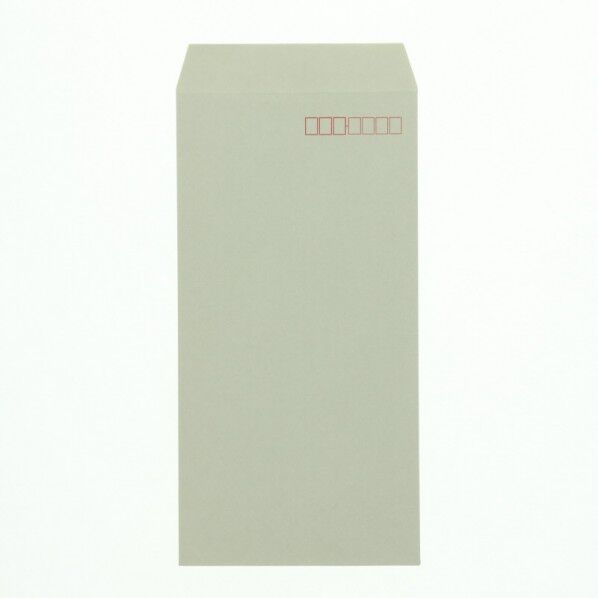シモジマ HEIKO カラー封筒 長3 100枚 120×235mm（定形） グレー 007528005 100枚