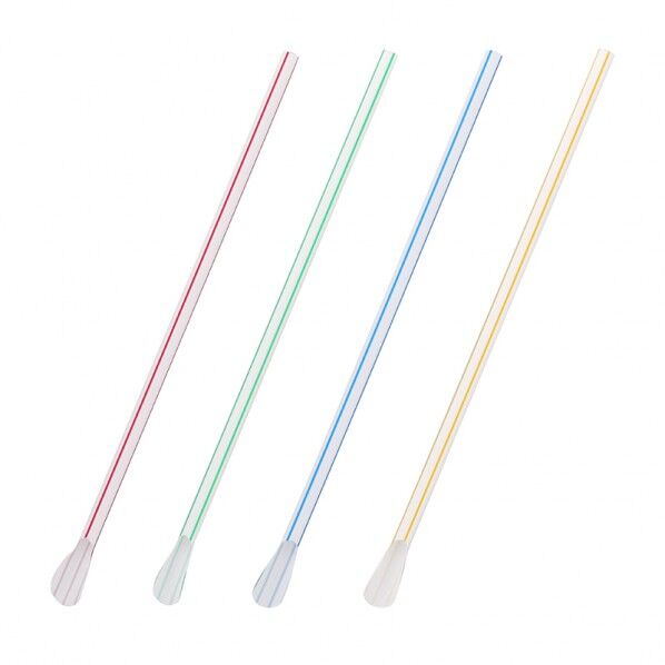 スプーンストロー 6×21 アソート 単袋