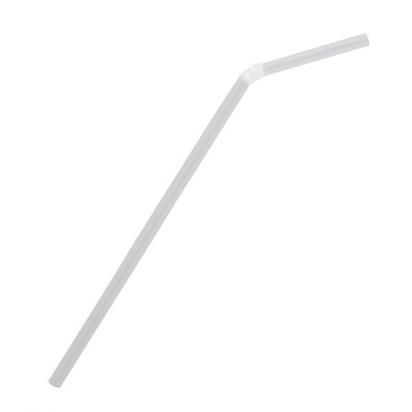 フレキシブルストロー 6×21 クリア 裸