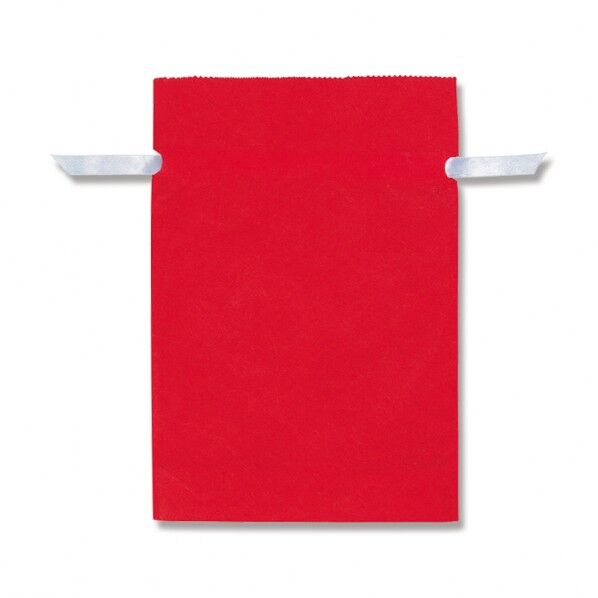 ササガワ 巾着袋 巾着袋 Fシャンテ 赤 450×640+120 5P 3508946 35-8946 5枚...