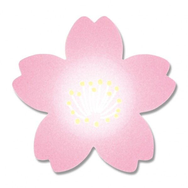 HEIKO ギフトシール(和風シール) 紅桜 60片 25×26mm 7063865 1点