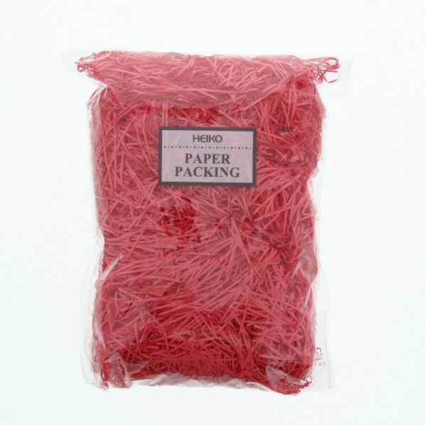HEIKO 緩衝材 紙パッキン 40g入 赤 3800808 1点