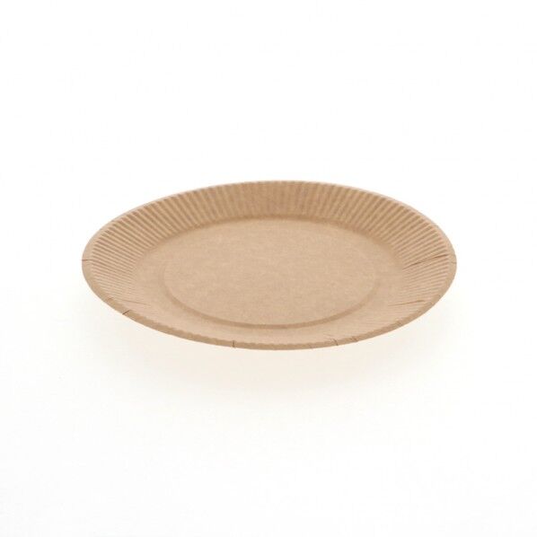 HEIKO 紙皿 クラフトペーパープレート 30枚 φ15cm 4501017 1点