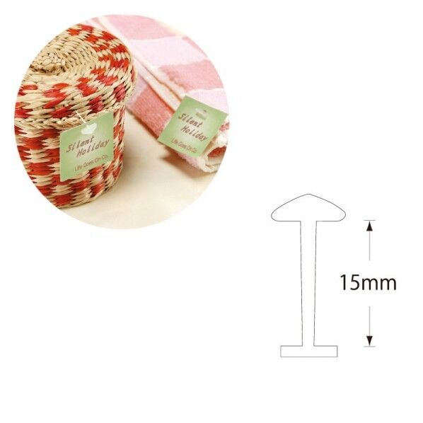 HEIKO タグピン 細(Fタイプ)10000本 15mm 3738602 1点