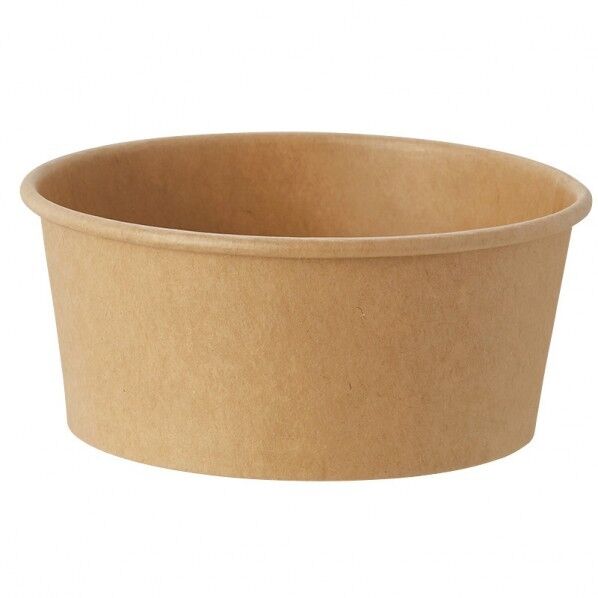 HEIKO 製菓資材 アイスカップ 9オンス(270ml)115-270 50個 クラフト 115×底径96×50mm 4501008 50点