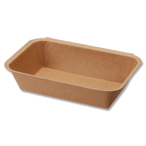 HEIKO 食品容器 クラフトフードコンテナ 14-20 50枚 天面205×135mm/底面155×85mm/高50mm 4500026 50枚
