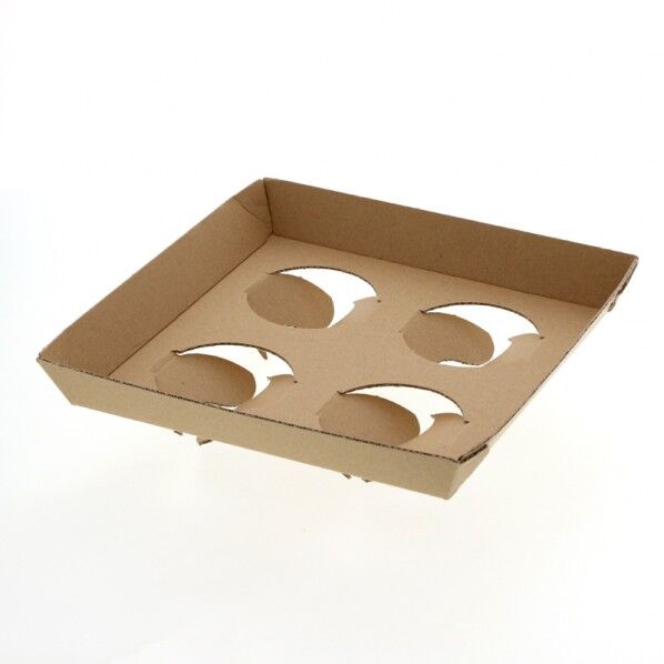 Dカップキャリーホルダー 4ケ用 クラフト