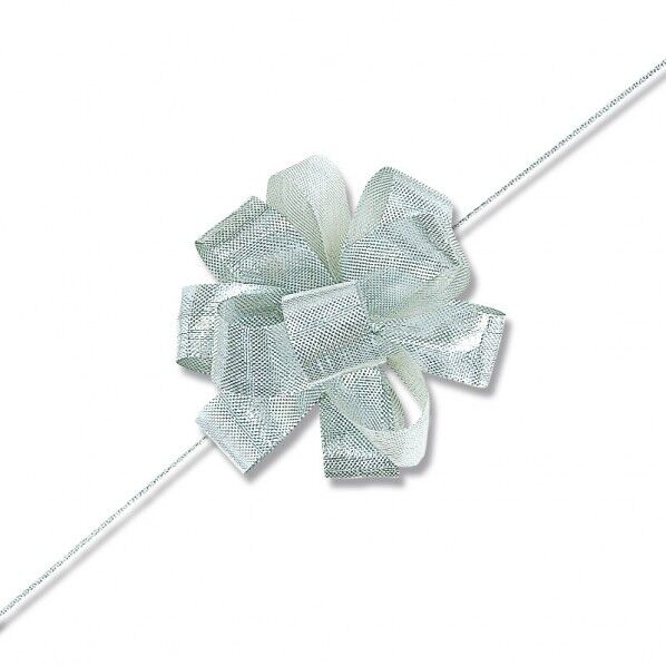 HEIKO ワンタッチメタルリボン シルバー 24mm×20m 001403402 1巻