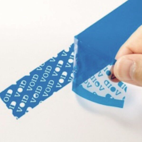 セキュリティテープ VOIDブルー 50×50 002000422 1巻