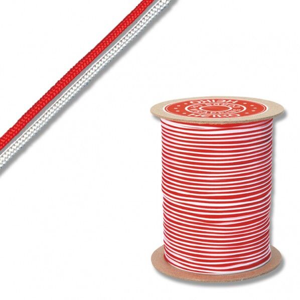 HEIKO 紐 贈答用紐 唐打 赤白 1.4mm×300m巻（赤150m･白150m） 001510500 1点