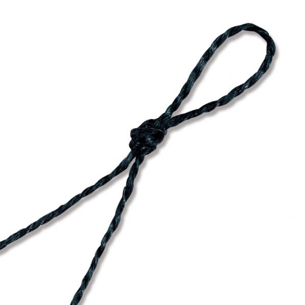 カラー麻紐 20m巻 ブラック