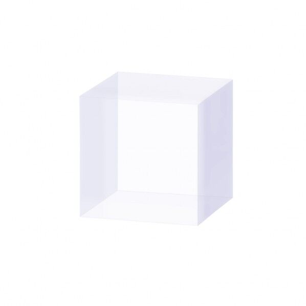 HEIKO アクリル角柱 30-30 30mm角 高さ30mm 007306350 1個