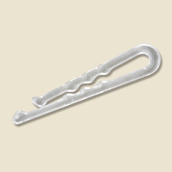 クリップB型 PS製 1000個 8×40mm 7325902 1点