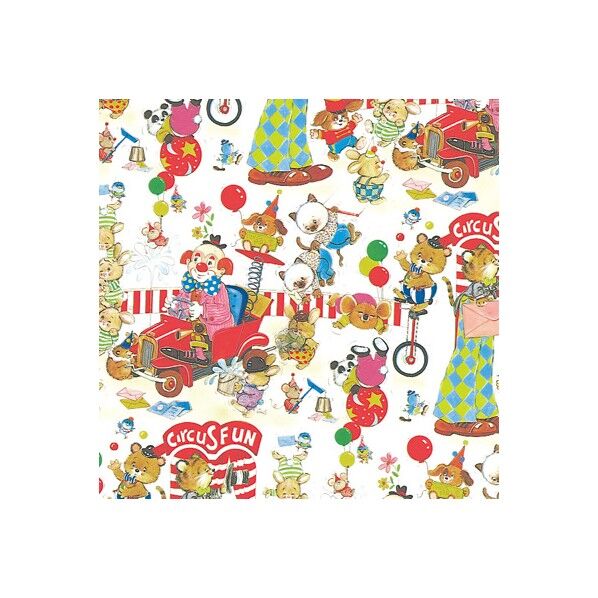 包装紙 サーカス 半才