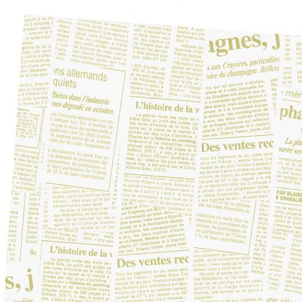 HEIKO 包装紙 半才特厚 100枚 ニュースレター 788×545mm 2335500 1点