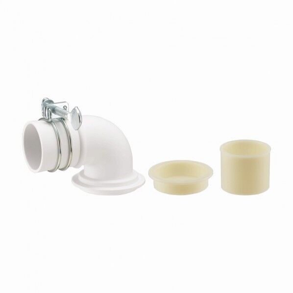 ガオナ 洗濯機排水トラップ用エルボ 浅型 コンパクト型 交換 経年劣化 紛失 排水ホース接続 日本製