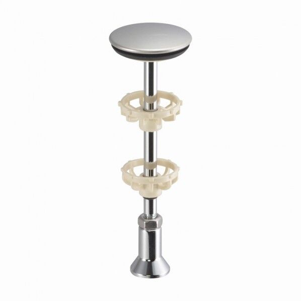 ガオナ 洗面用排水栓 ポップアップ式 簡単交換 ヘアキャッチャー付