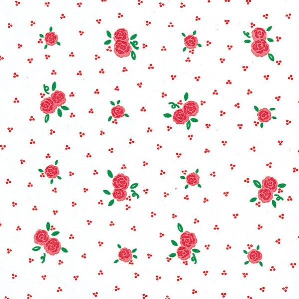 HEIKO 包装紙 半才 100枚 メルヘンローズ 757×530mm 2302800 1点