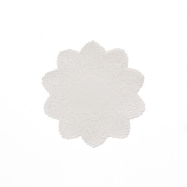 SWAN レースペーパー 丸型 4号 100枚 白 103×103mm 004716004 100枚