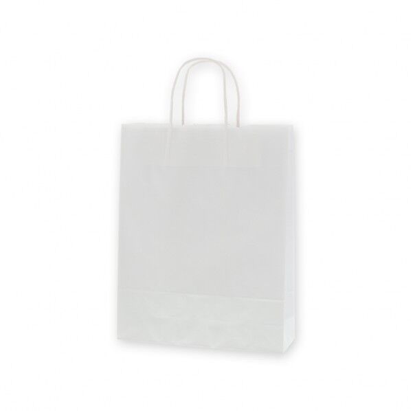 手提袋25CBMS1無地50枚 白 3276010 1