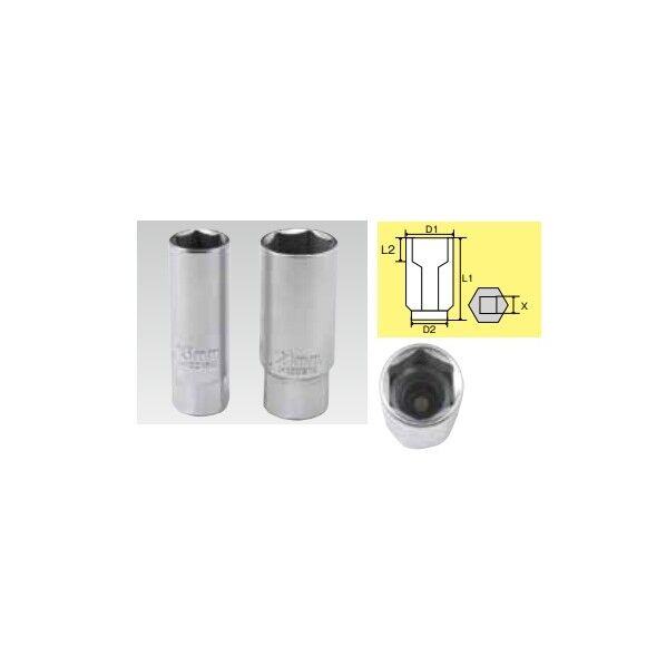 プラグ用ソケット 12.7角