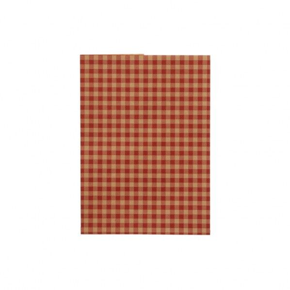 HEIKO 紙袋 柄小袋 ストレートタイプ 18才 200枚 ギンガム2レッド 115×160mm 6538302 1点