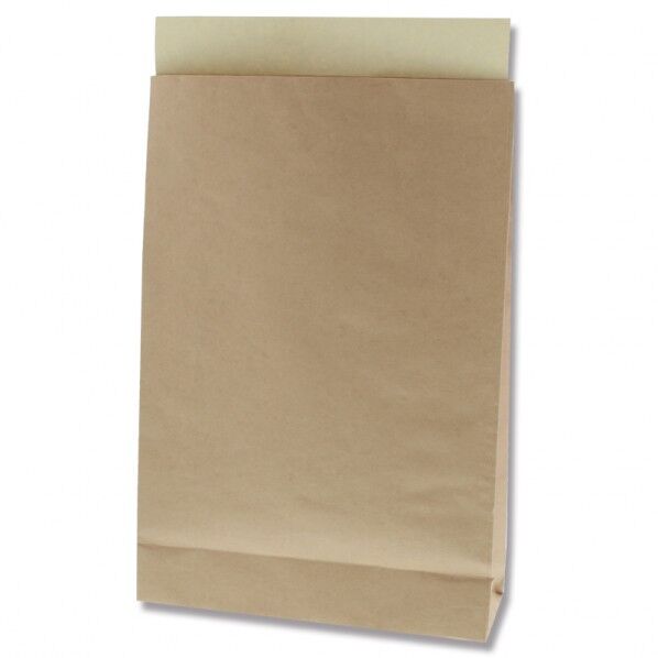 HEIKO 宅配袋 LL 未晒無地 25枚 320×マチ110×高470＋ベロ50 004192415 25枚