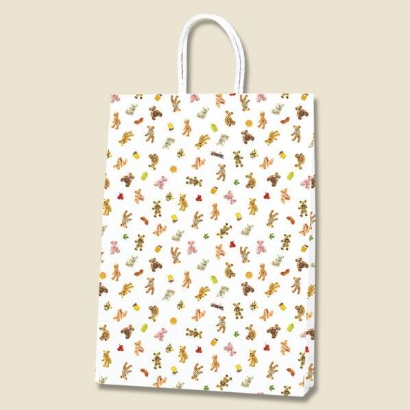 手提げ紙袋 Pスムースバッグ 2才 プチベア